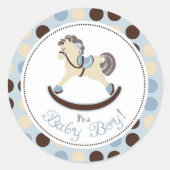 Rocking Horse Boy Sticker (Voorkant)