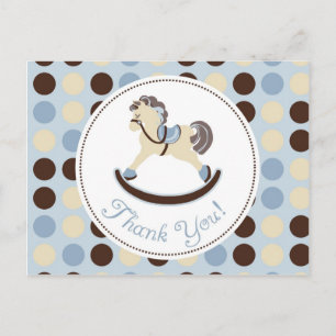 Rocking Horse Boy TY Briefkaart 2