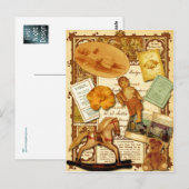 Rocking Horse Briefkaart (Voorkant / Achterkant)