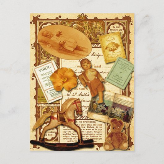 Rocking Horse Briefkaart (Voorkant)