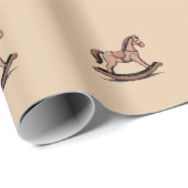 Rocking Horse Cadeaupapier (Rol Hoek)