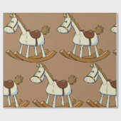 Rocking Horse Cadeaupapier (Vlak)