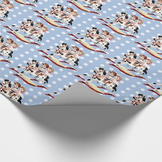  Rocking Horse Cadeaupapier (Hoek)