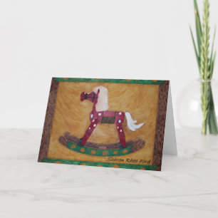 Rocking Horse Card door SRF Feestdagen Kaart