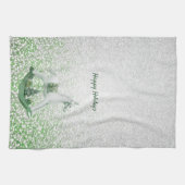 Rocking Horse Christmas Holiday Keuken Handdoeken (Horizontaal)