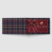 Rocking Horse Classic Plaid Baby shower Gastenboek (Volledig)