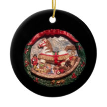 ROCKING HORSE COLLECTOR XMAS ORNAMENT