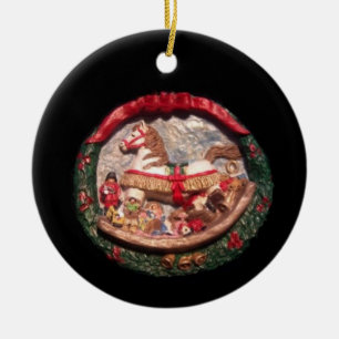 ROCKING HORSE COLLECTOR XMAS ORNAMENT