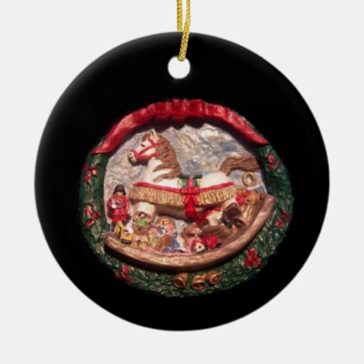 ROCKING HORSE COLLECTOR XMAS ORNAMENT (Voorkant)