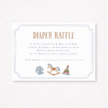 Rocking Horse Diaper Raffle