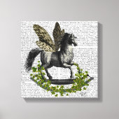 Rocking Horse Fly Canvas Afdruk (Voorkant)