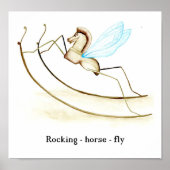 Rocking Horse Fly Poster (Voorkant)