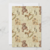 Rocking Horse Foto geboorteaankondiging Aankondiging (Achterkant)