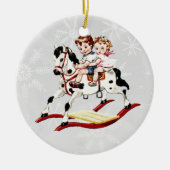  Rocking Horse Keramisch Ornament (Voorkant)