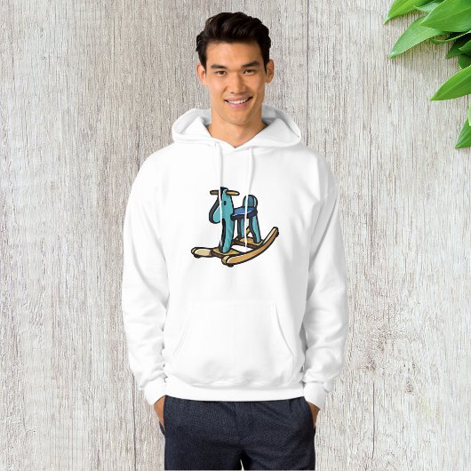 Rocking Horse Mannen Hoodie