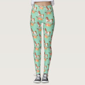 Rocking Horse met Floral Bouquet Leggings (Voorkant)