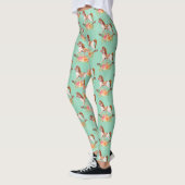  Rocking Horse met Floral Bouquet Leggings (Links)