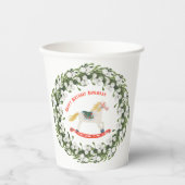 Rocking Horse Notenkraker Ballet Papieren Bekers (Voorkant)