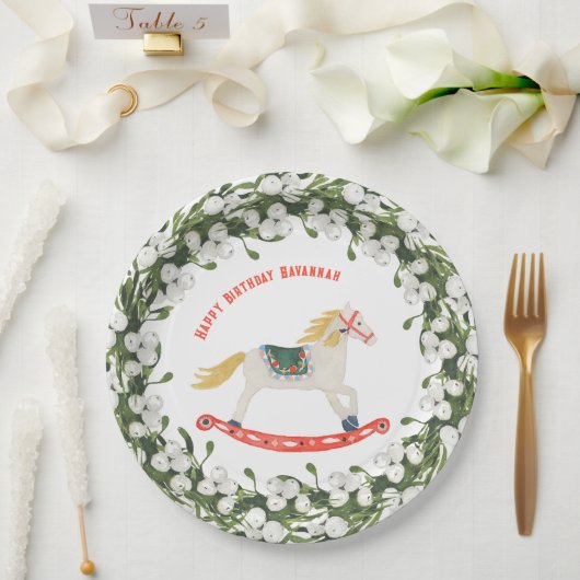 Rocking Horse Notenkraker Ballet Papieren Bordje (Huwelijk)