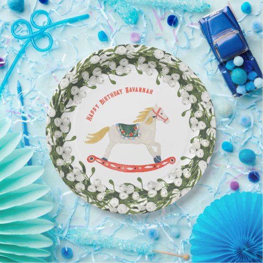 Rocking Horse Notenkraker Ballet Papieren Bordje (Feest)