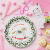 Rocking Horse Notenkraker Ballet Papieren Bordje (Feest)