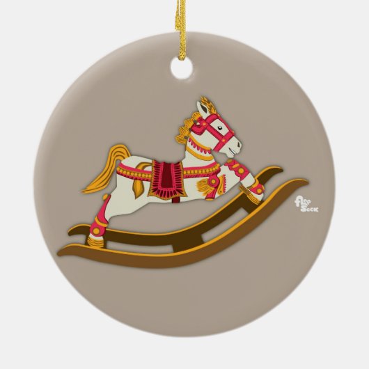Rocking Horse Ornament (Achterkant)