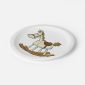 Rocking Horse Papieren Bordje (Gekanteld)