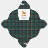 Rocking Horse Plaid Couple Baby shower Bedankdoosjes (Ongevouwen)