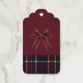 Rocking Horse Preppy Bow Bedankt Cadeaulabels (Achterkant)