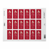 Rocking Horse Return Address Sticker (Full Sheet)