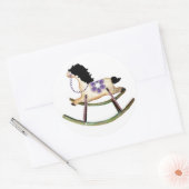 Rocking Horse Ronde Sticker (Envelop)