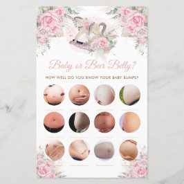 Rocking Horse Roze Pampas Baby of Bierbuikspel