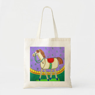 Rocking Horse Tote Bag