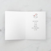 Rocking Horse v2 Christmas beroemd gemaakt door Ro Feestdagen Kaart (Binnen)