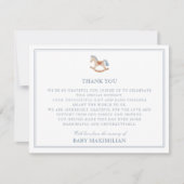 Rocking Horse, van de kwekerij van, bedankt kaart (Voorkant)