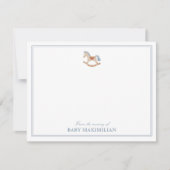 Rocking Horse, van de kwekerij van, bedankt kaart (Voorkant)