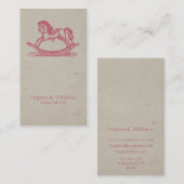  Rocking Horse Visitekaartje (Voorkant / Achterkant)