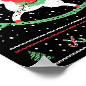 Rocking Horse voor kinderen en Kinder kerstmis Poster (Hoek)