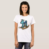 Rocking Horse Womens T-Shirt (Voorkant volledig)