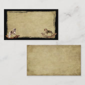 Rocking Horses - Prim Biz-kaarten Visitekaartje (Voorkant / Achterkant)