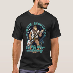 Rocking Incognito Lowkey snaren en Stomping Funn T-shirt