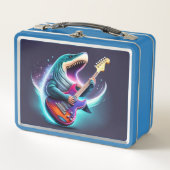 Rocking Megalodon Metal Lunchbox (Voorkant)