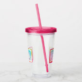 "Rocking My Messy Bun" Acryl Drinkbeker (Links)