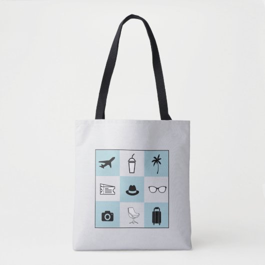Rocking pensionering leven vrouwelijk aangepaste b tote bag (Voorkant)