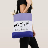 Rocking pensionering leven vrouwelijk aangepaste b tote bag (Dichtbij)