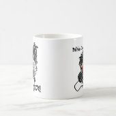 Rocking Poolse Crested Chicken Koffiemok (Center)