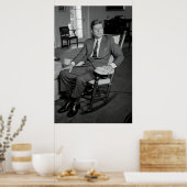 ROCKING PRESIDENT KENNEDY 1962 POSTER (Keuken)