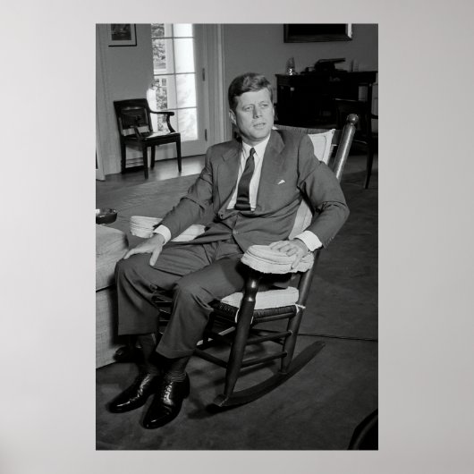 ROCKING PRESIDENT KENNEDY 1962 POSTER (Voorkant)
