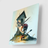 Rocking Randy Vierkante Klok (Hoek)