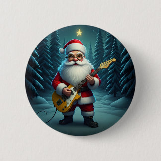 Rocking Santa Ronde Button 5,7 Cm